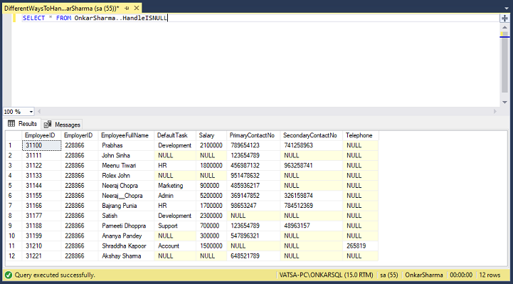 different-ways-to-handle-null-in-sql-server